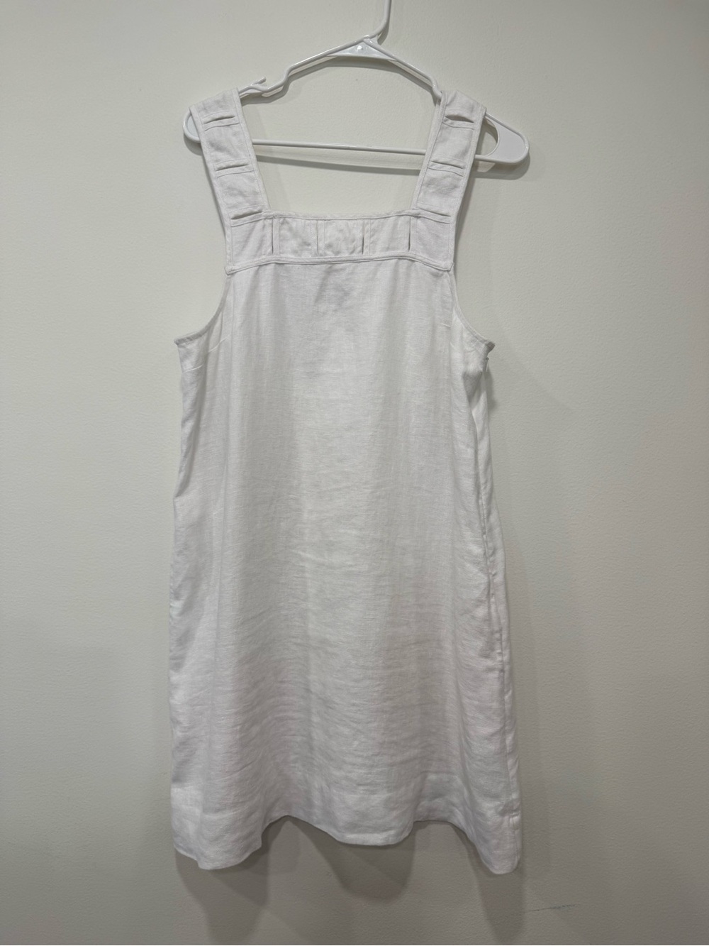 Madewell White Linen Dress